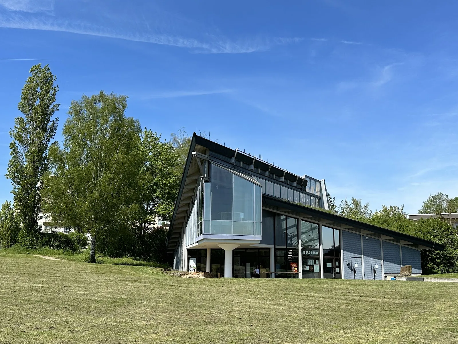 Остатки римских построек в Римском парке Кёнген