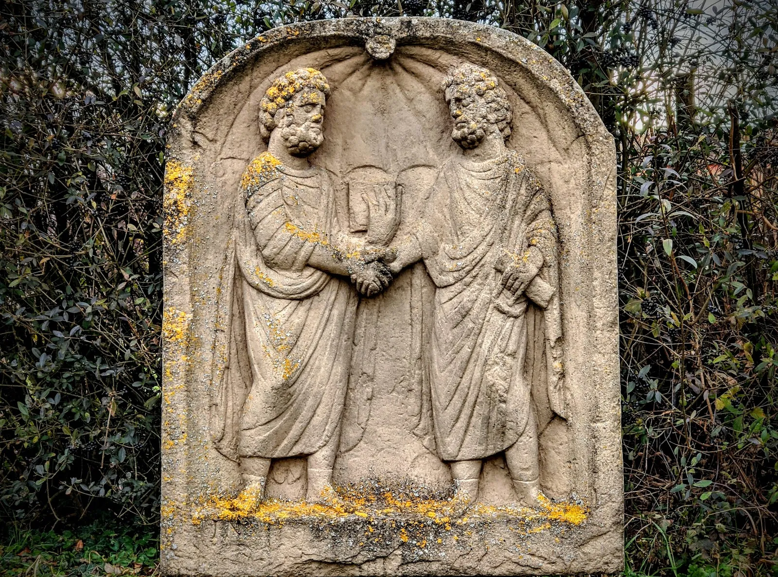 Остатки римских построек в Римском парке Кёнген