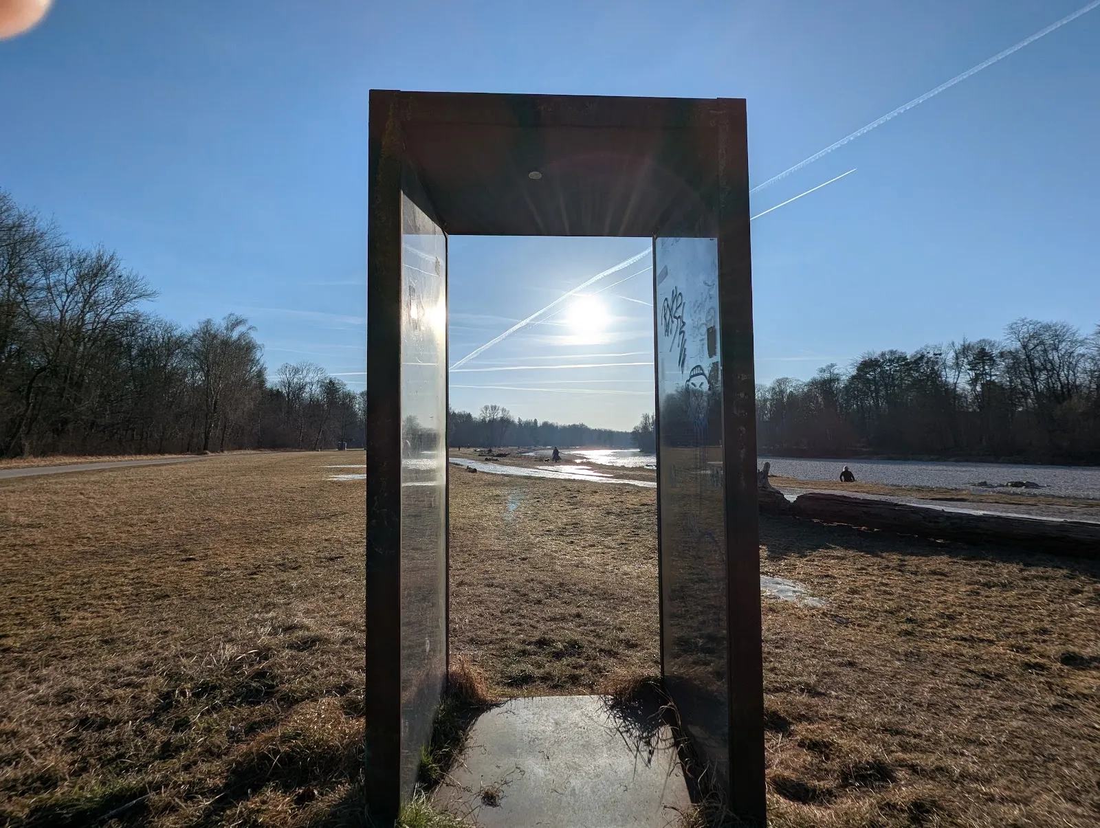 Гидротехнические сооружения Росбюх Флаухерлаген на реке Изар