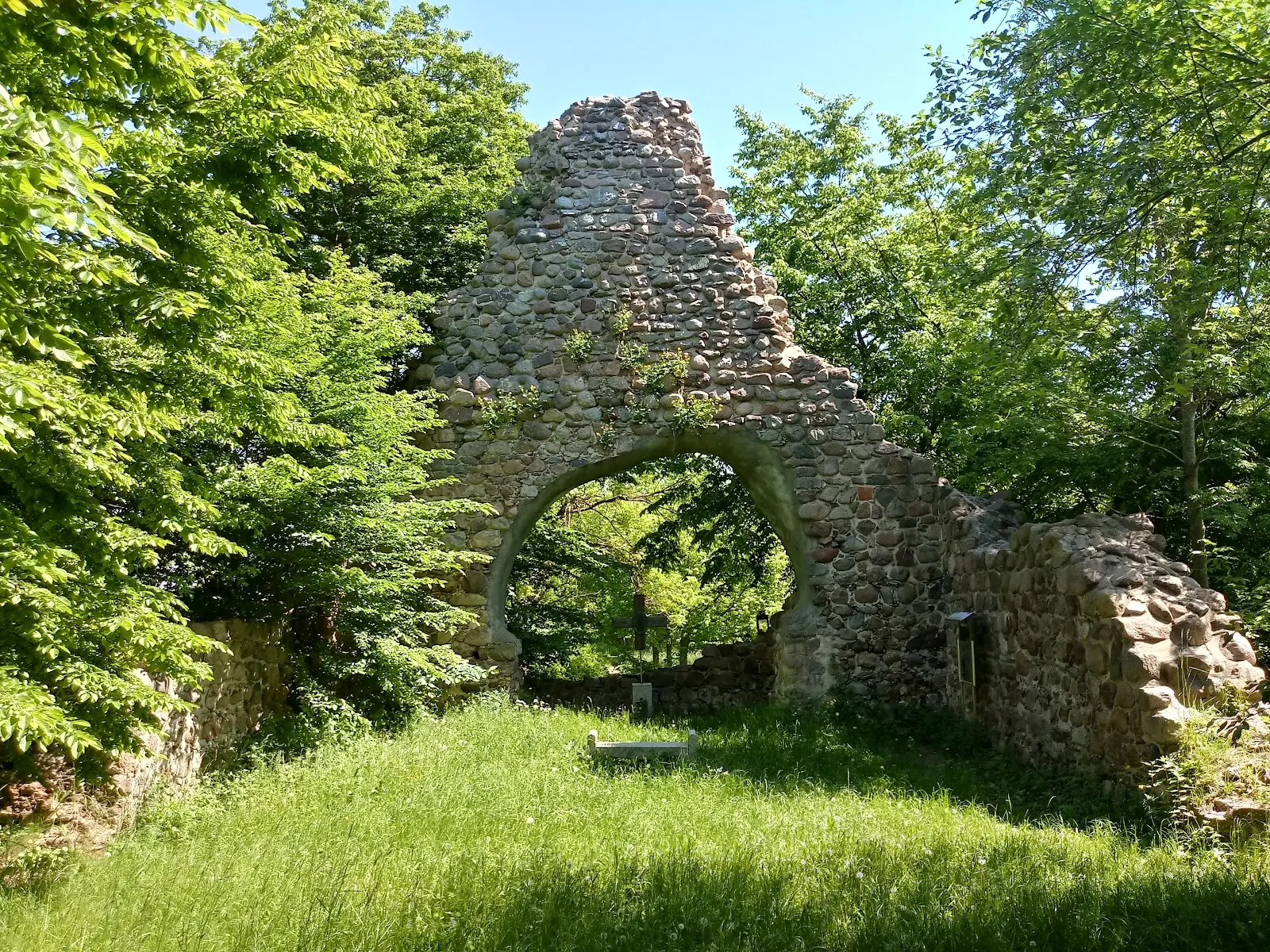 Руины церкви Домхерренхаген