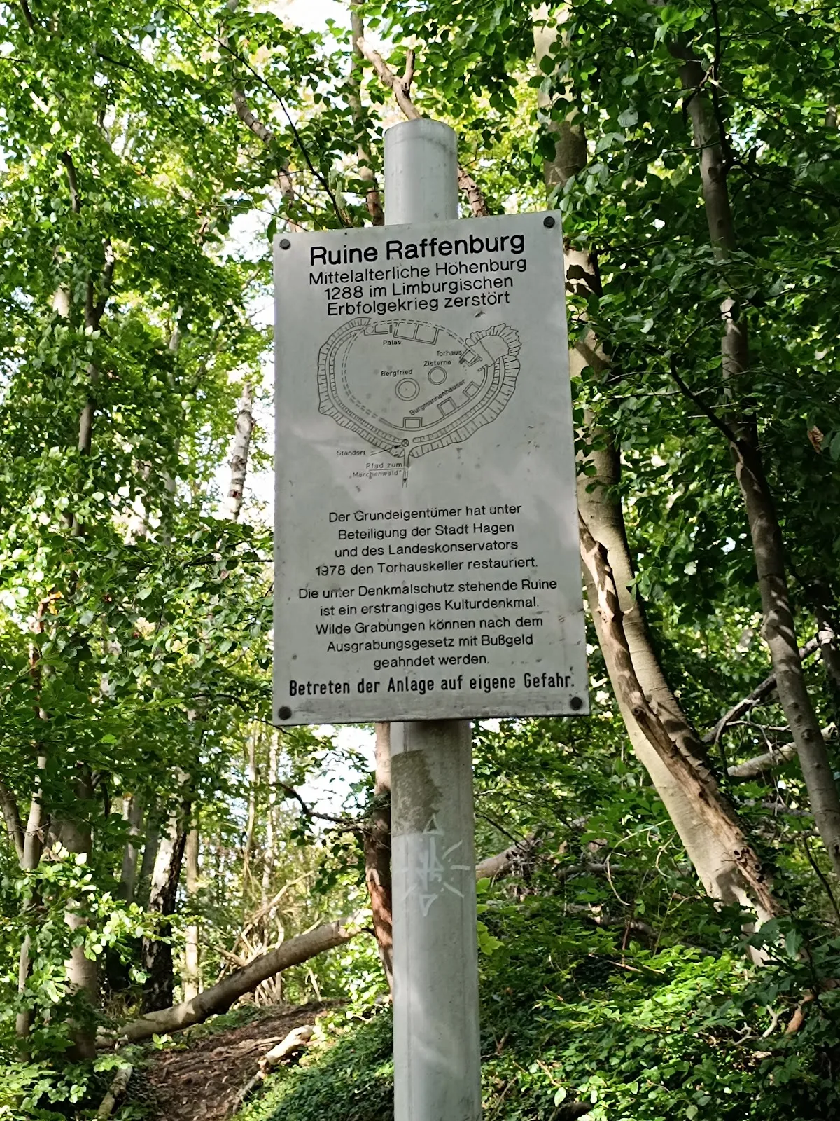 Руины Раффенбург