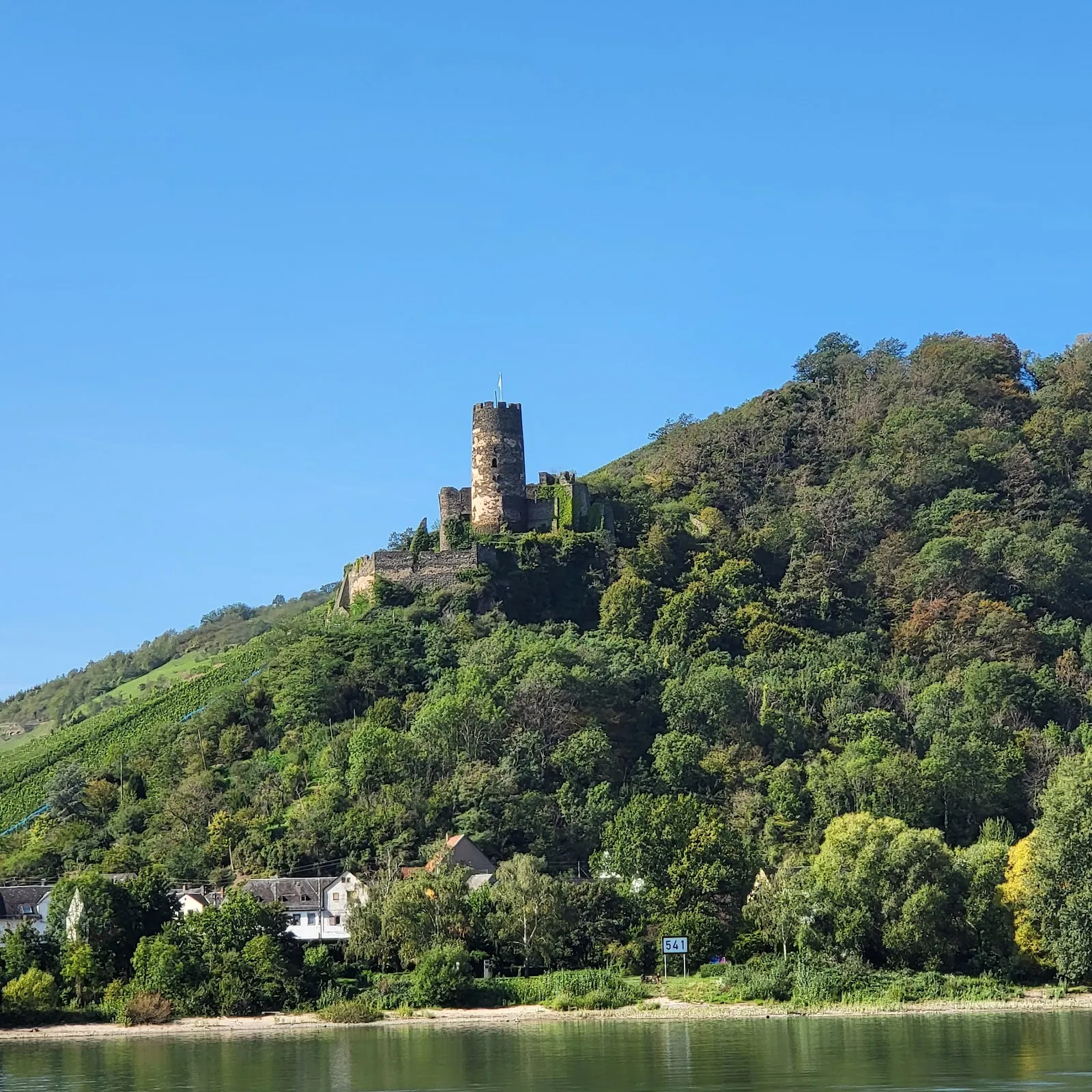 Руины замка Фюрстенберг