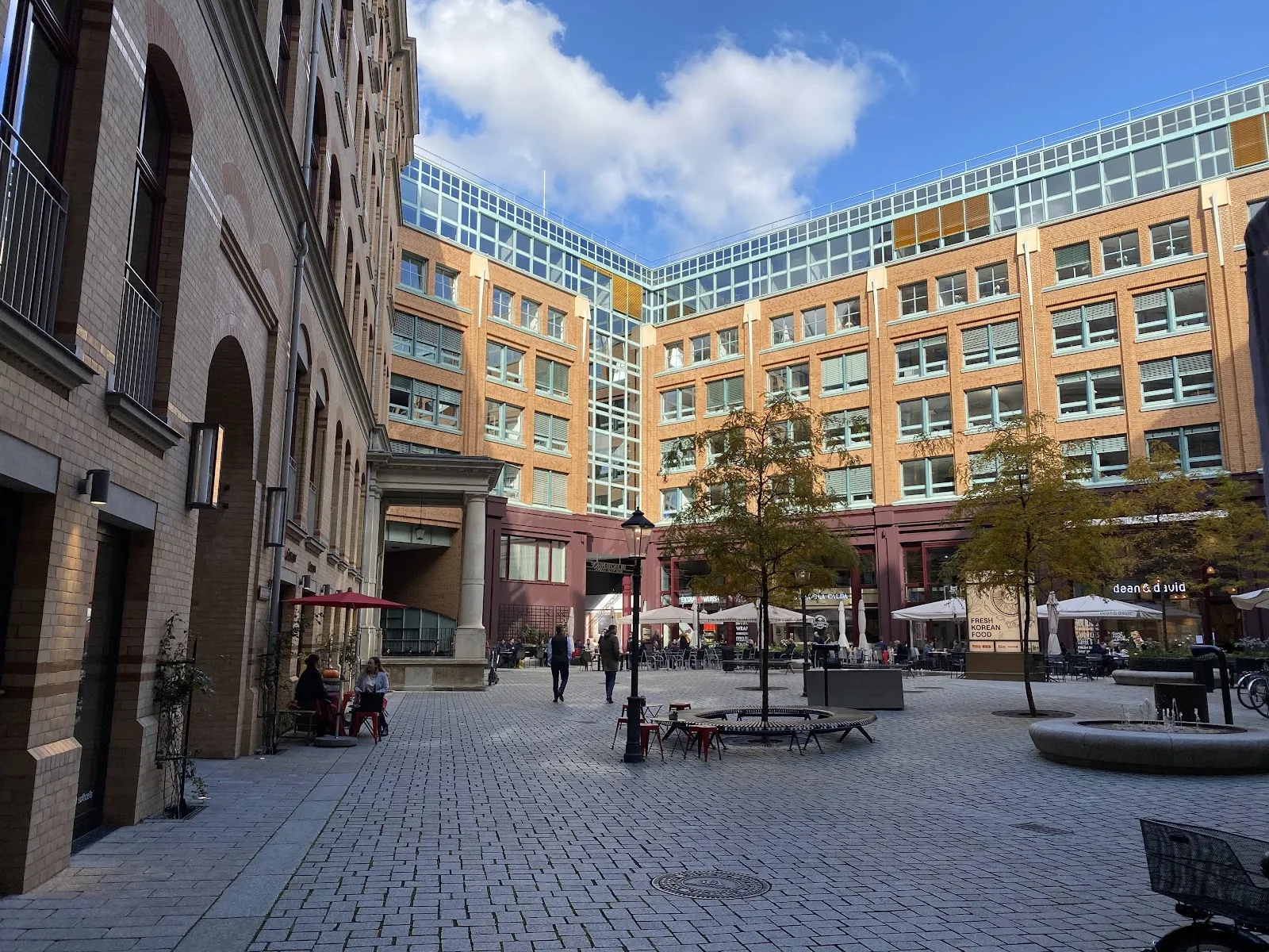 Исторический комплекс зданий Штадтхёфе в Гамбурге