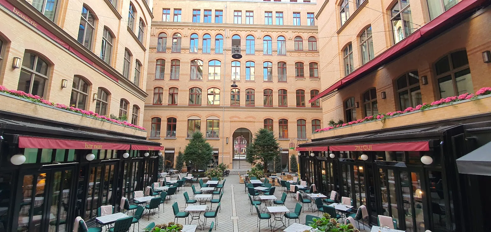 Исторический комплекс зданий Штадтхёфе в Гамбурге