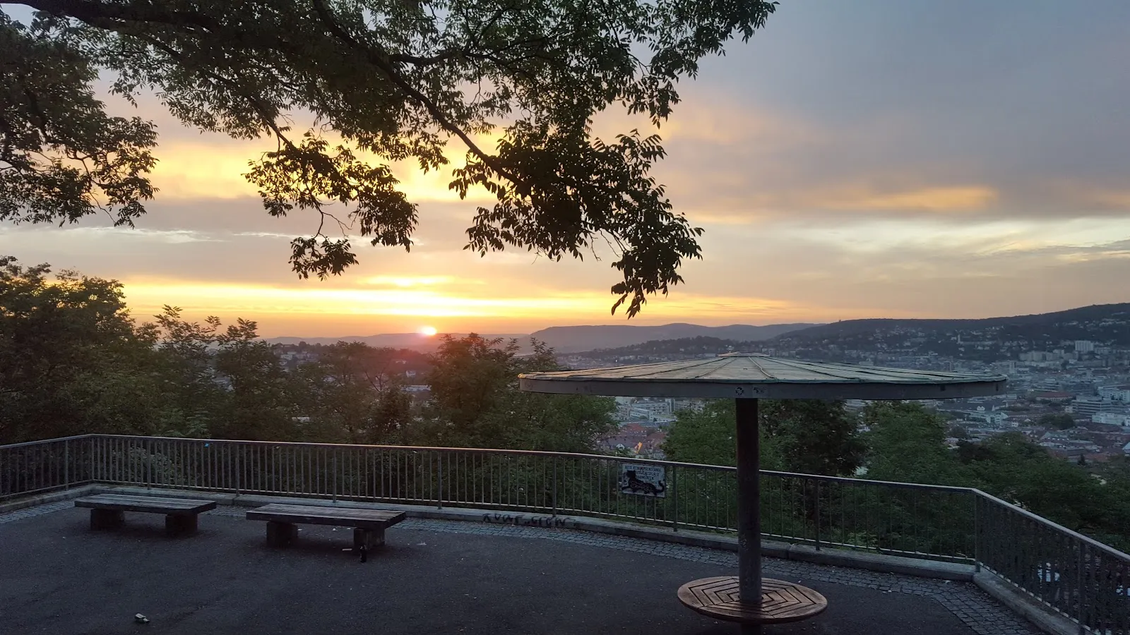 Смотровая площадка на Цейпельштрассе