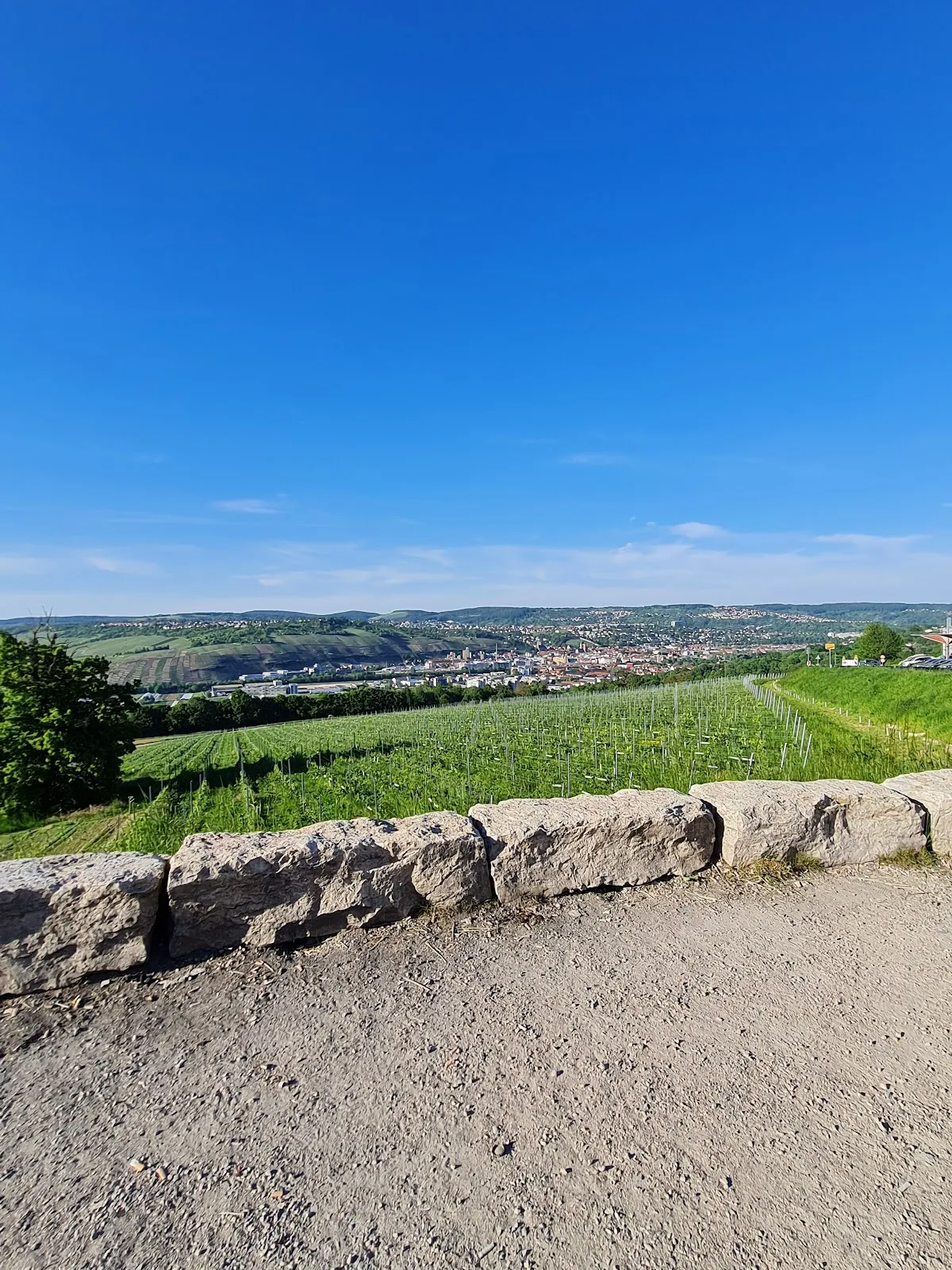 Панорамный вид со смотровой площадки в Остфильдерне