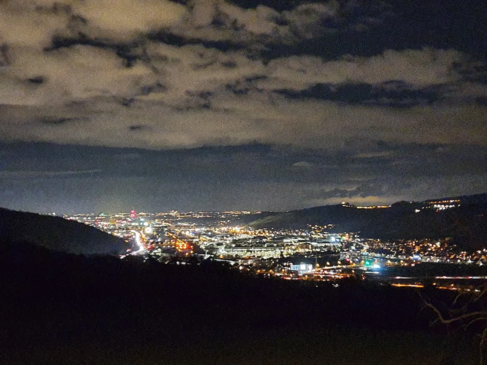 Панорамный вид со смотровой площадки в Остфильдерне