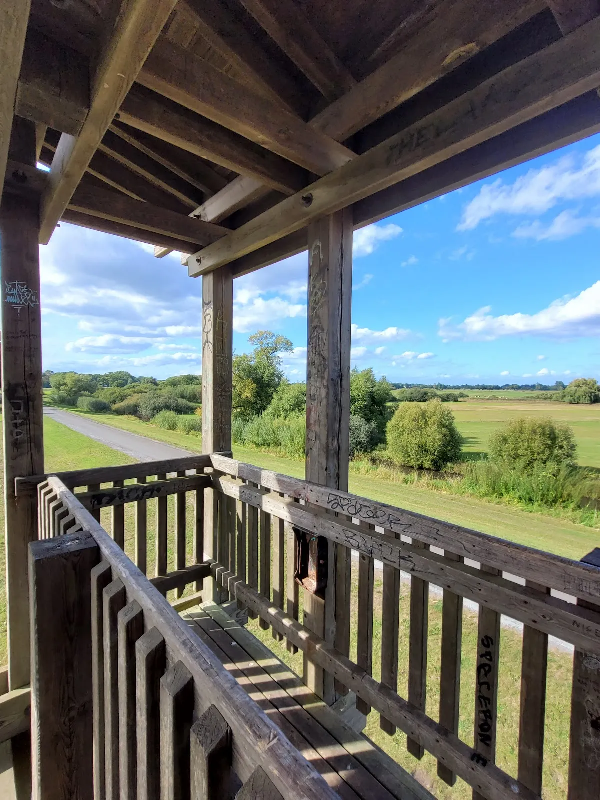 Смотровой пункт у дамбы Холлер в Бремене