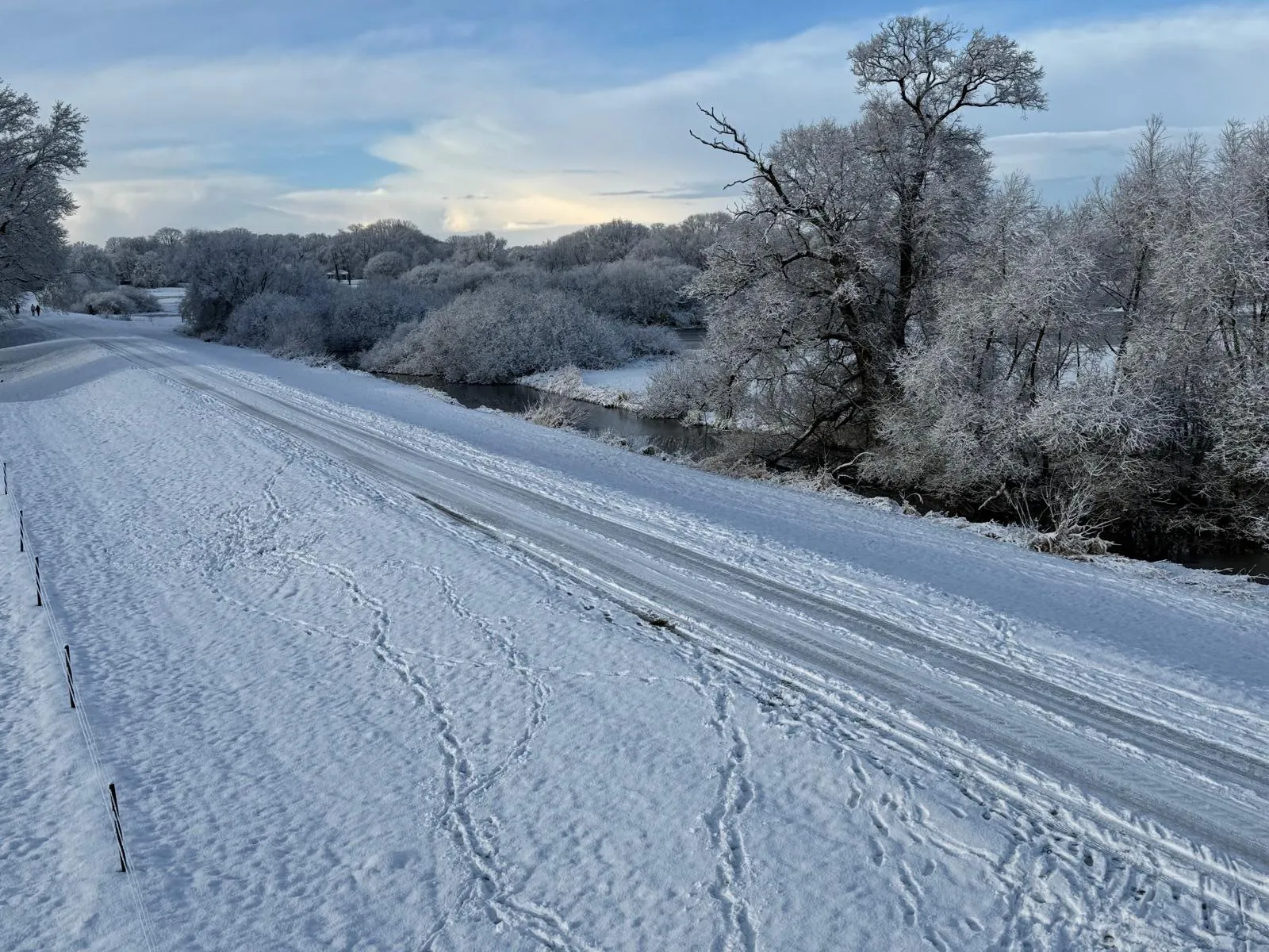 Смотровой пункт у дамбы Холлер в Бремене