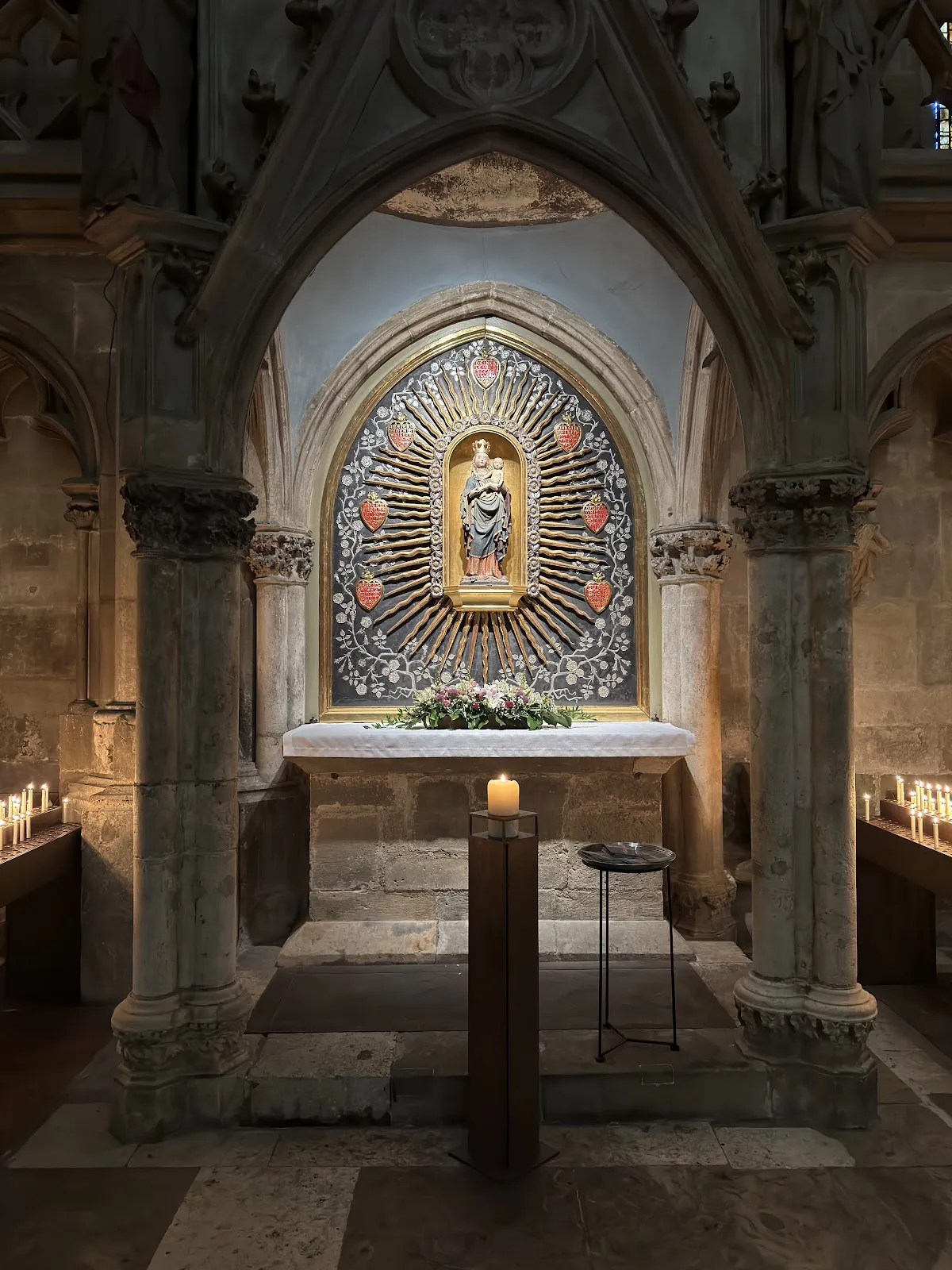 Вид на Собор Святого Петра в Регенсбурге