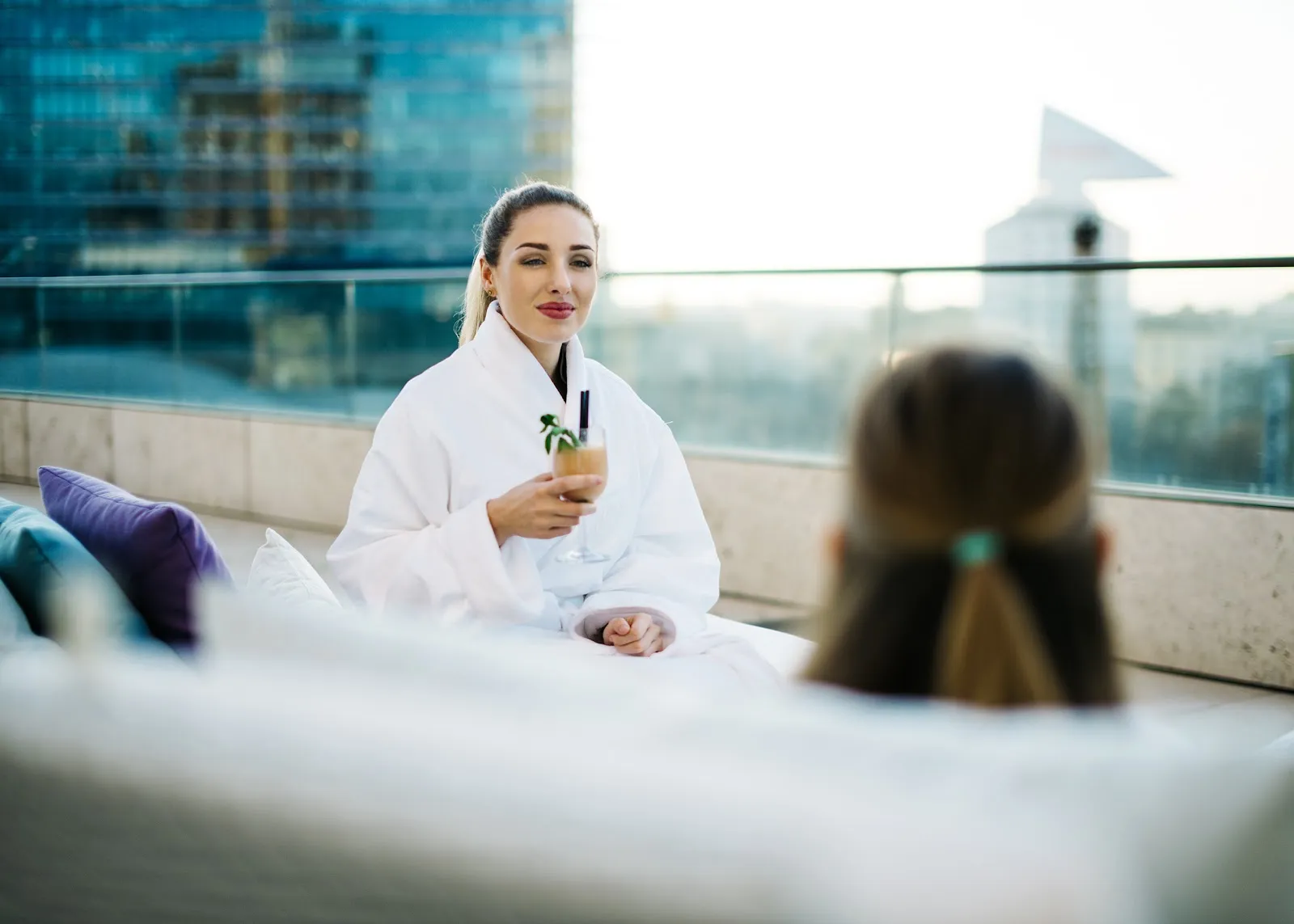 Интерьер СПА Waldorf Astoria в Берлине