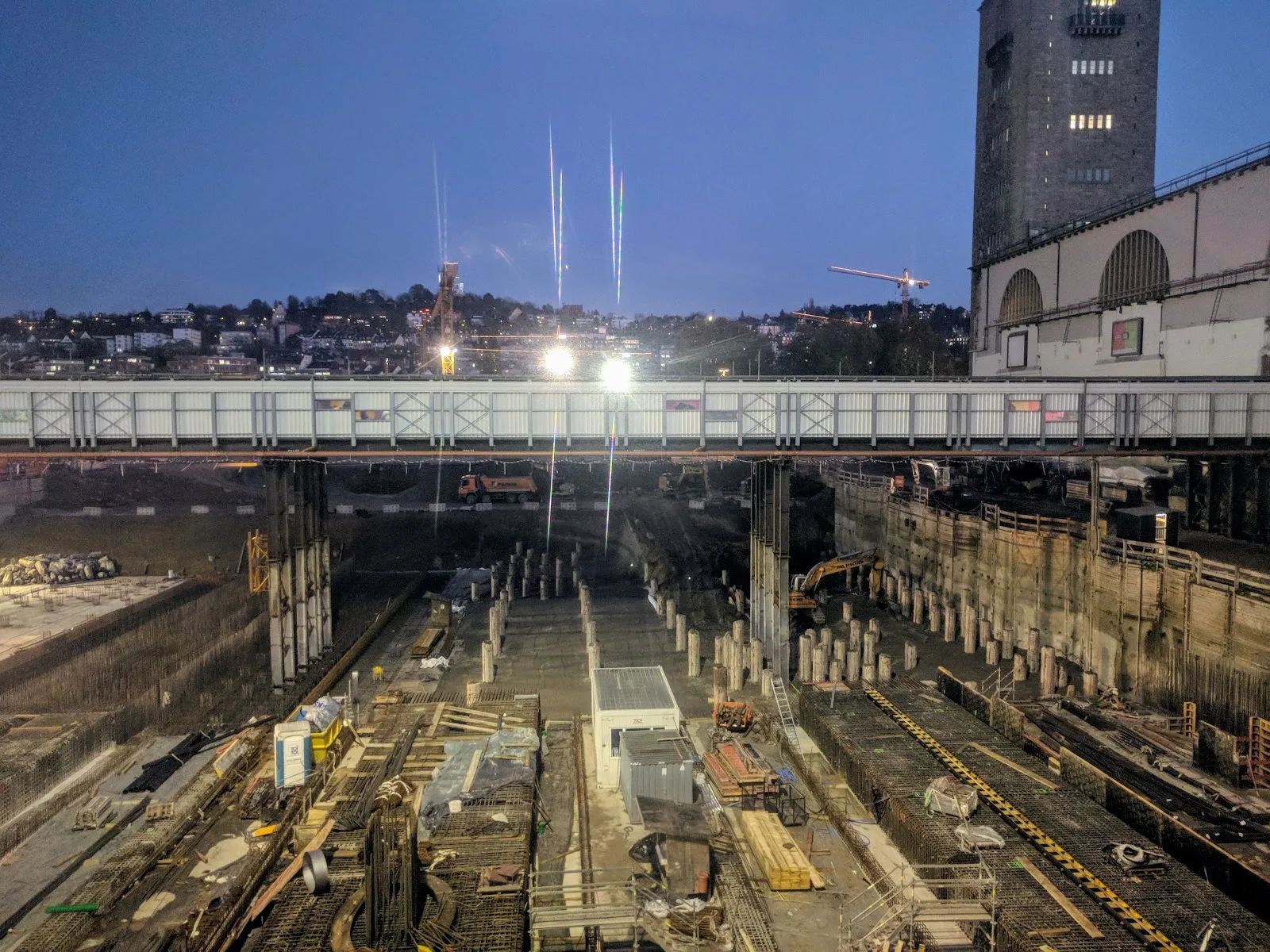 Вид на Средний Шлоссгартен в Штутгарте