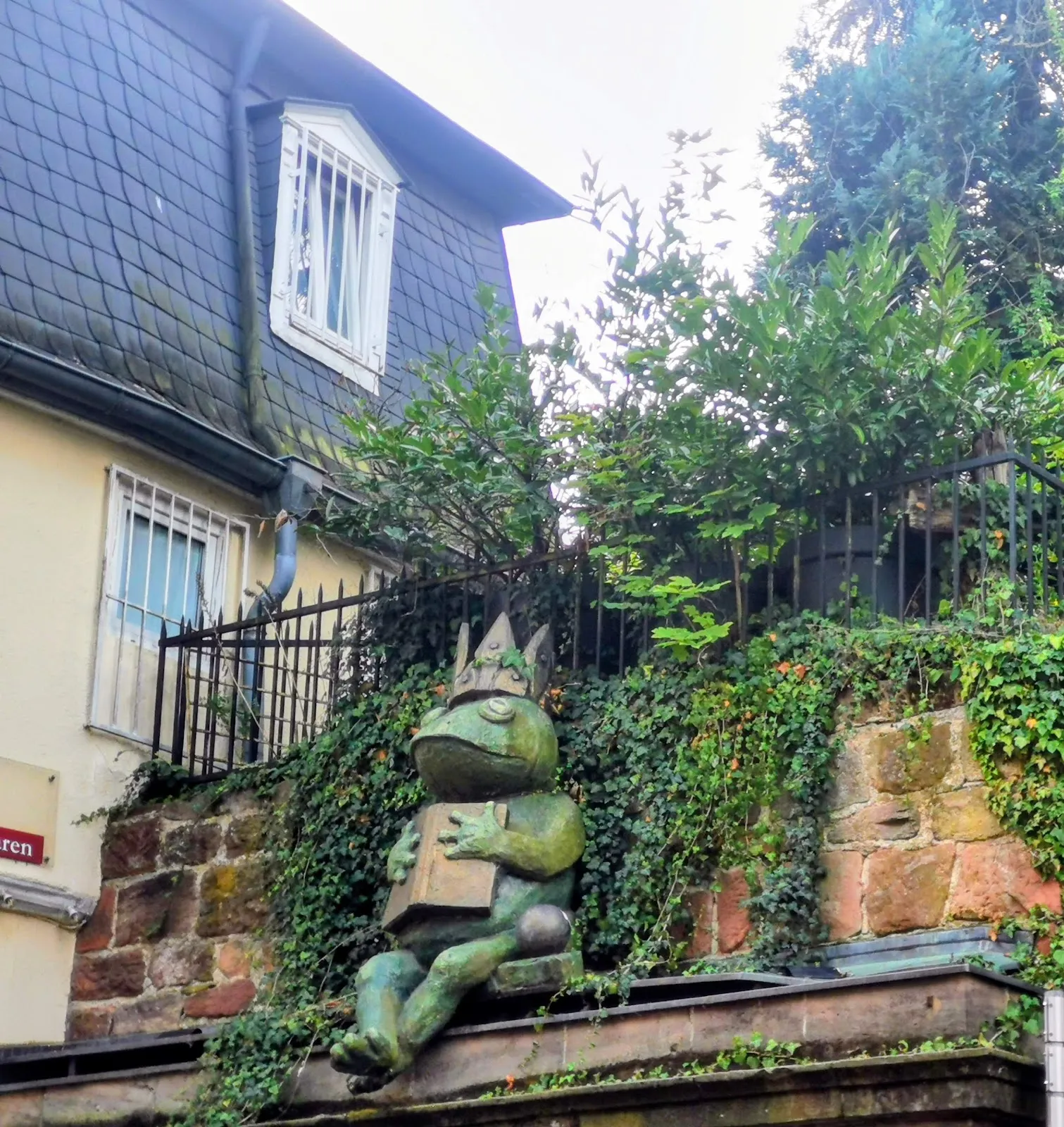 Фахверковые дома в Старом городе Марбурга