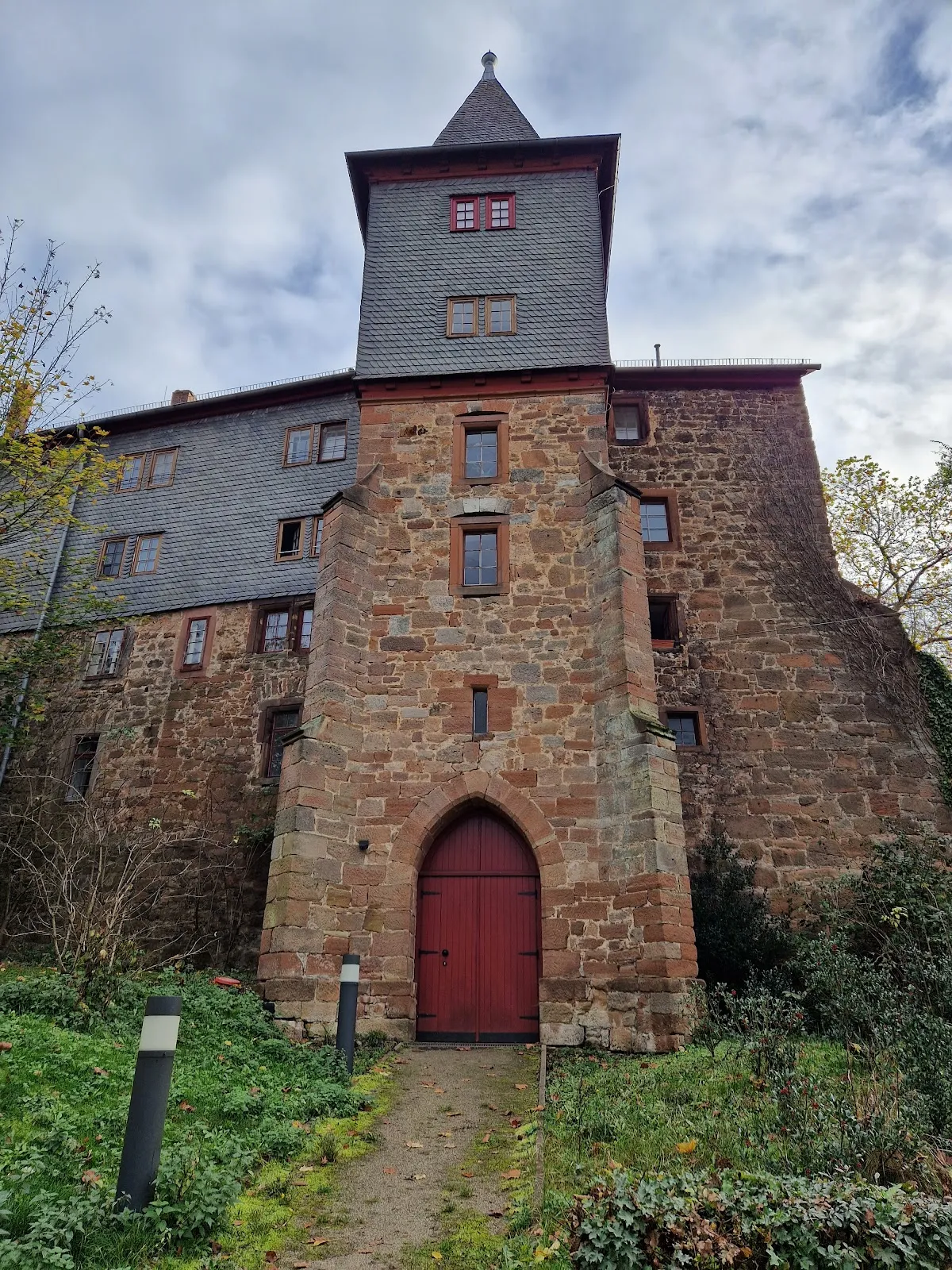 Фахверковые дома в Старом городе Марбурга