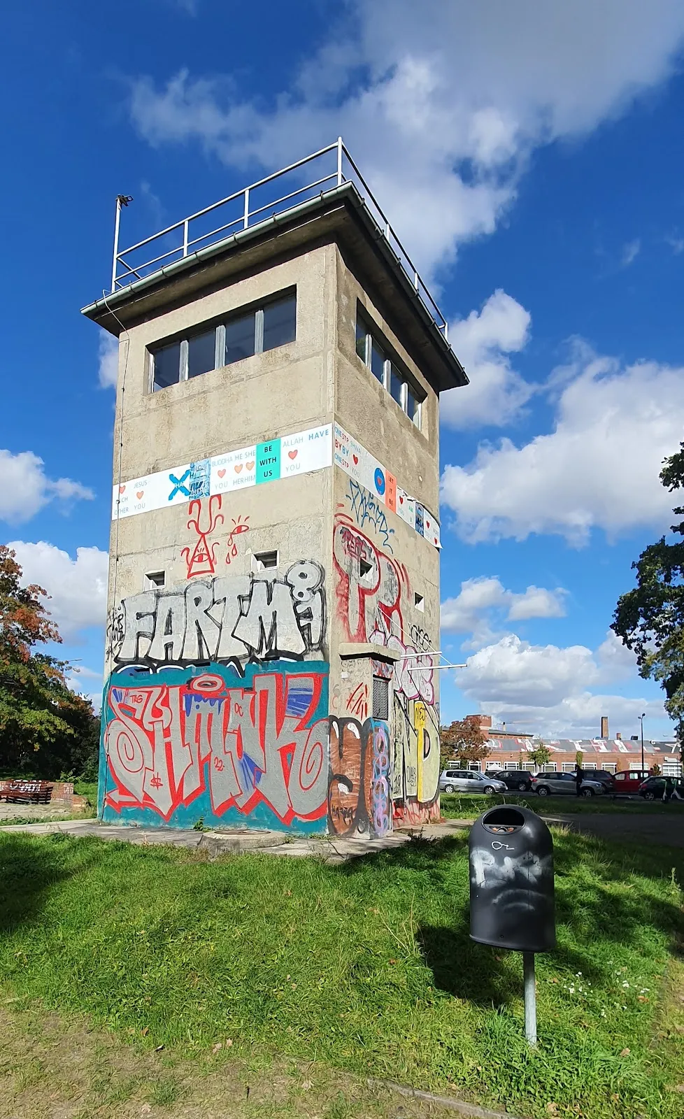 Сторожевая башня ГДР в Шлезишер Буш