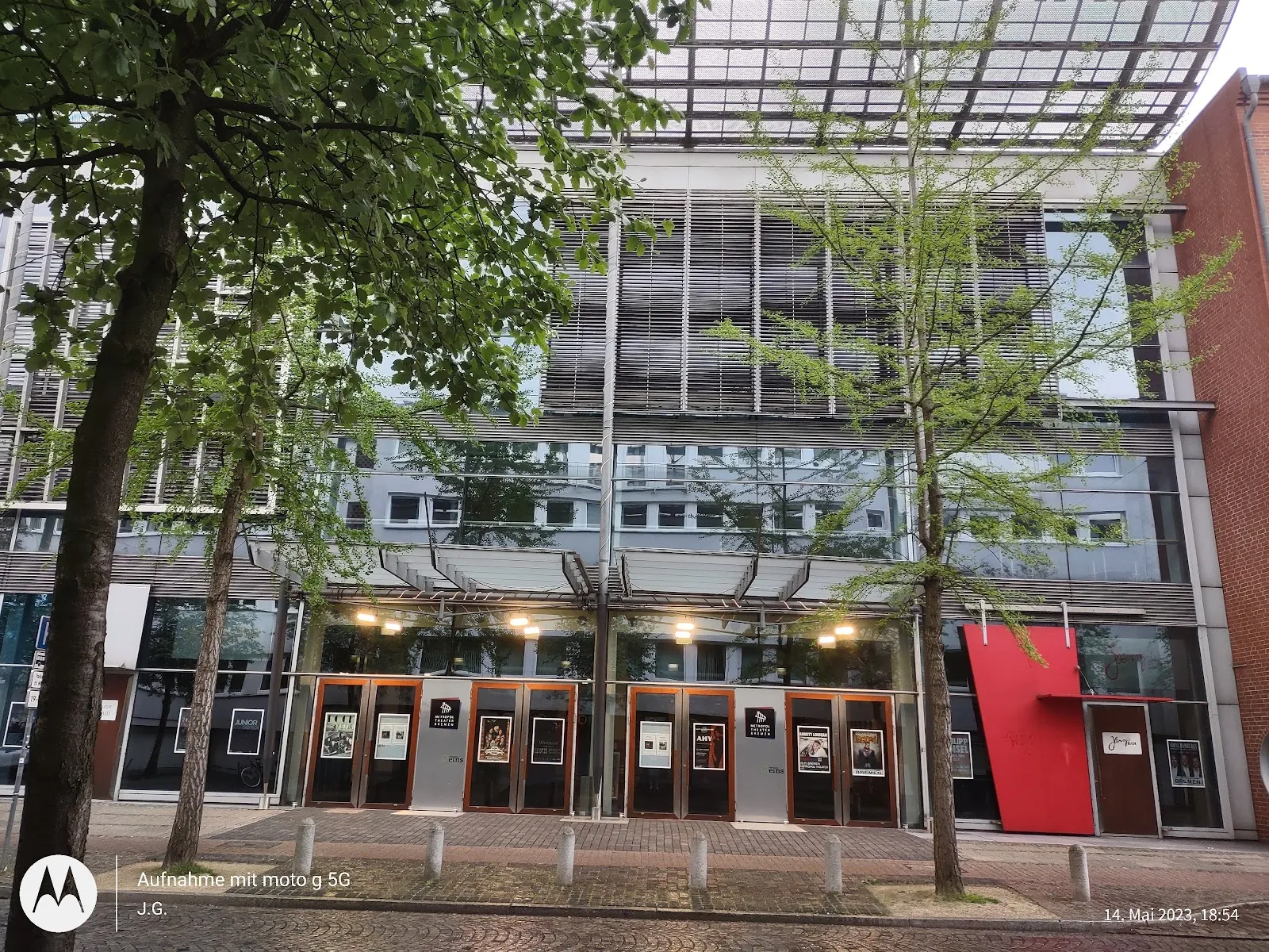 Фасад Театра Метрополь в Бремене