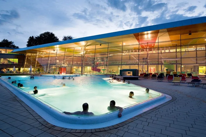 Термальный комплекс на берегу Боденского озера в Констанце