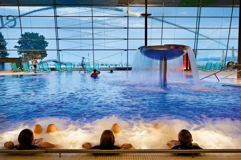 Термальный комплекс на берегу Боденского озера в Констанце