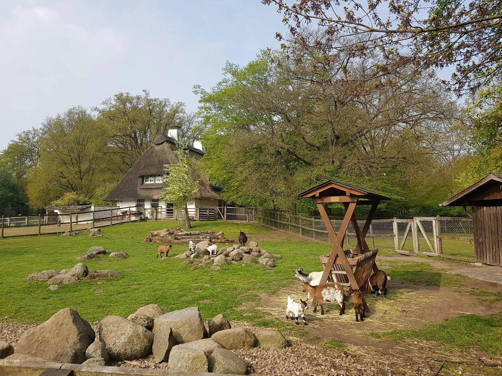 Парк Тиргехеге в Бремене, Германия