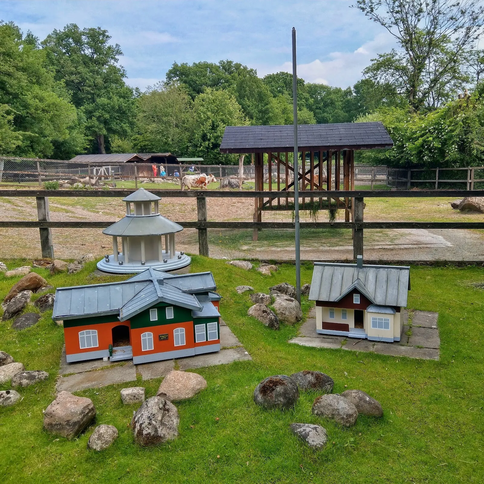 Парк Тиргехеге в Бремене, Германия