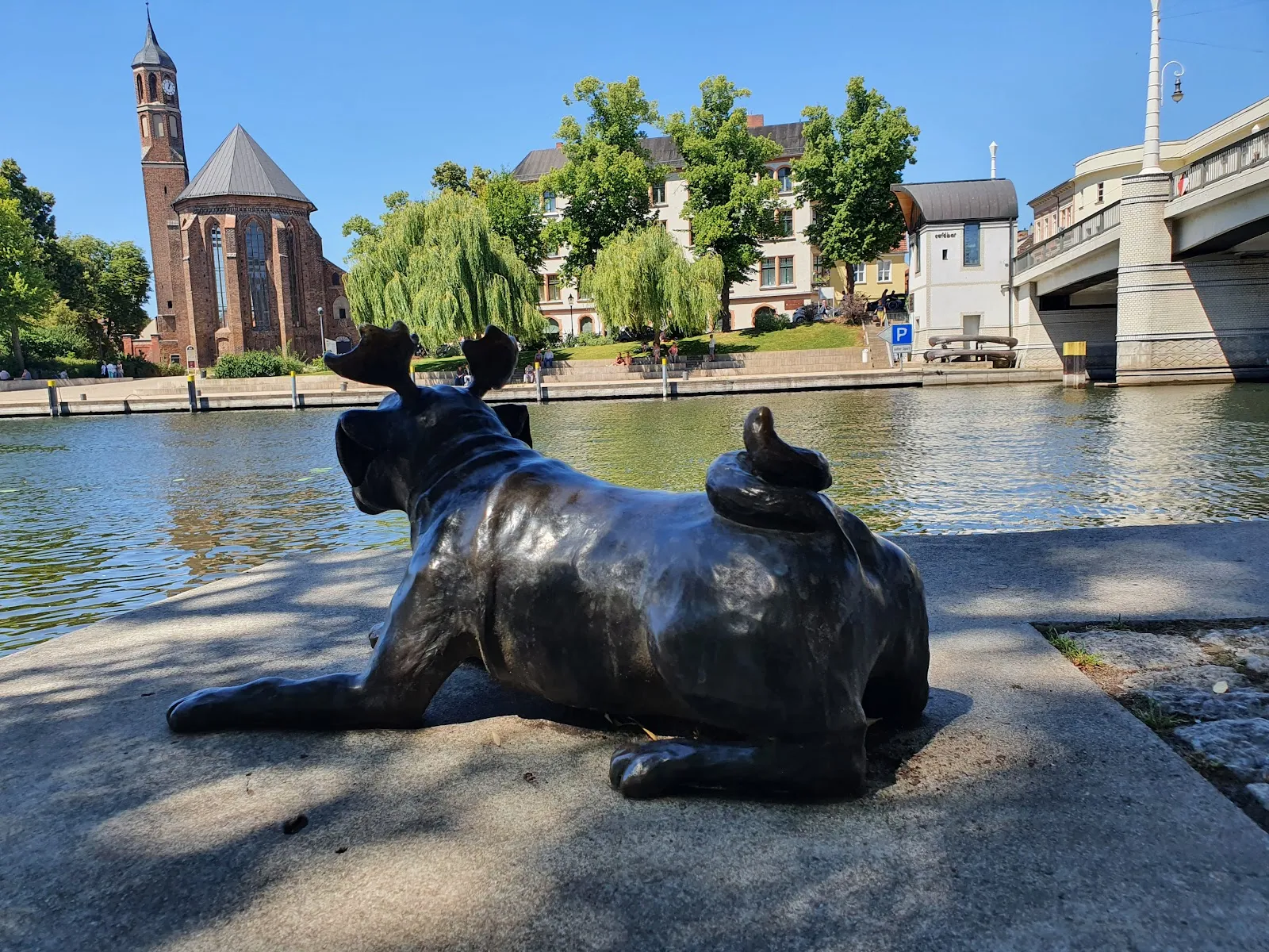 Исторический дом Вальдмопс в Бранденбурге-на-Хафеле