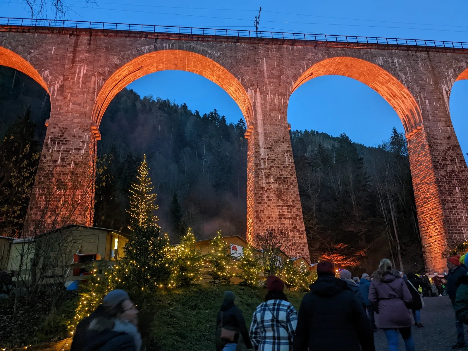 Виадукт Равенсбург, исторический железнодорожный мост в Германии.