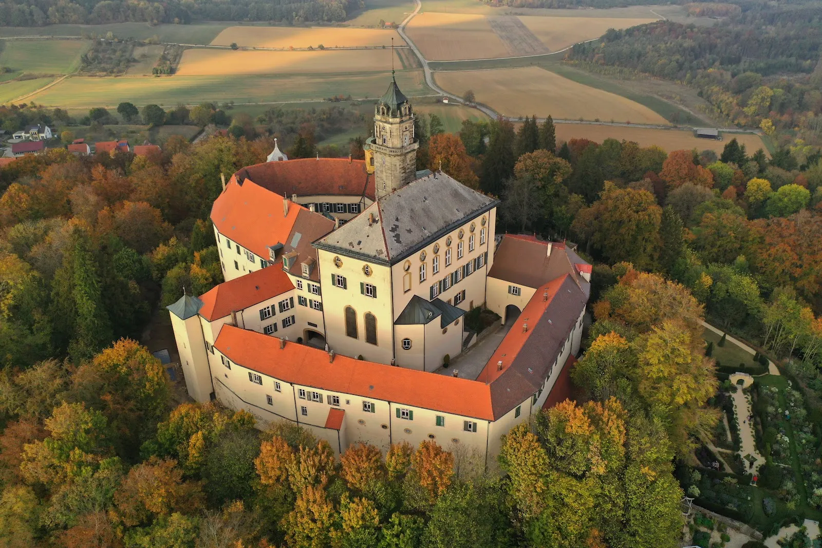 Вид на замок Бальдерн
