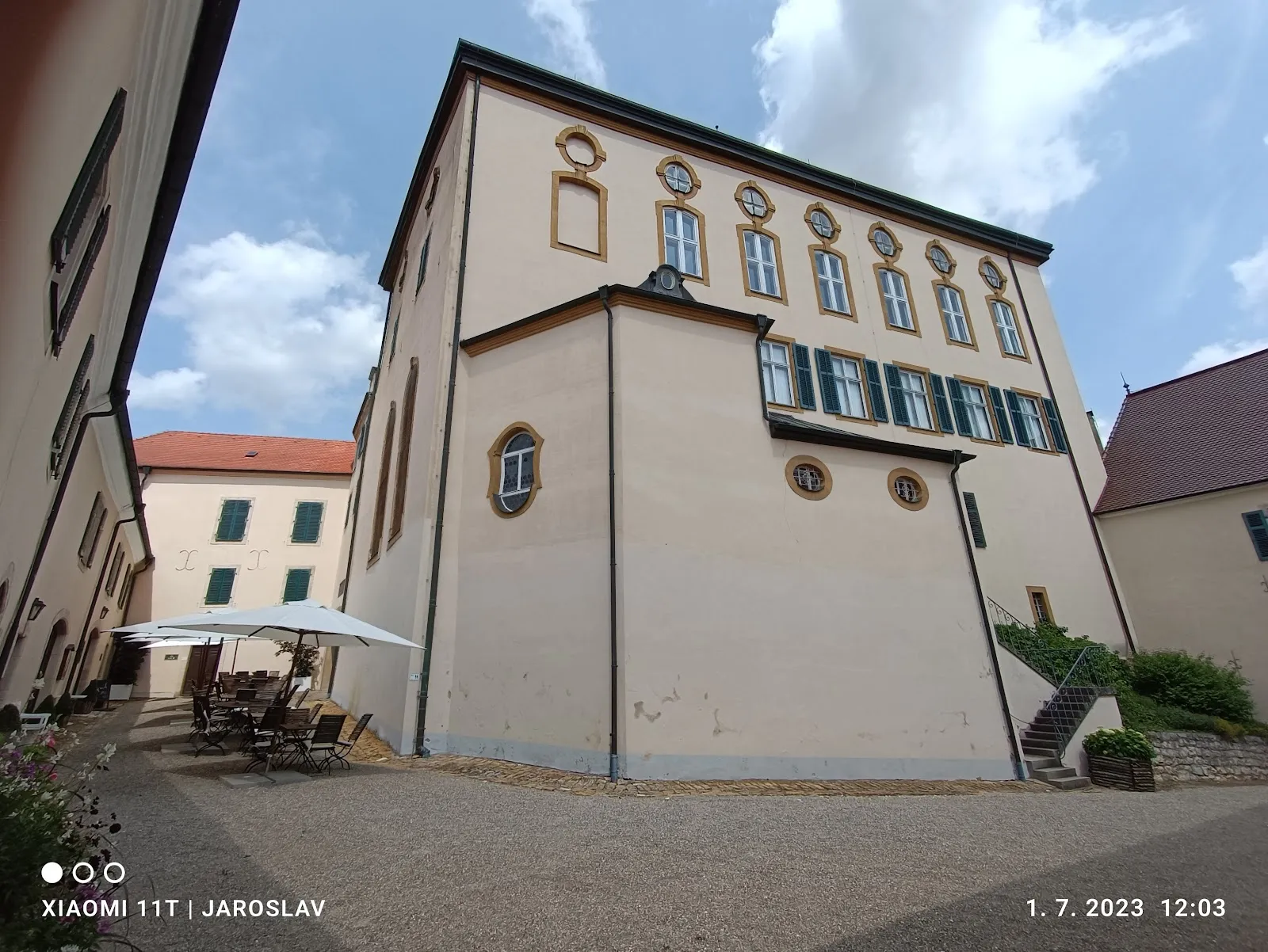 Вид на замок Бальдерн