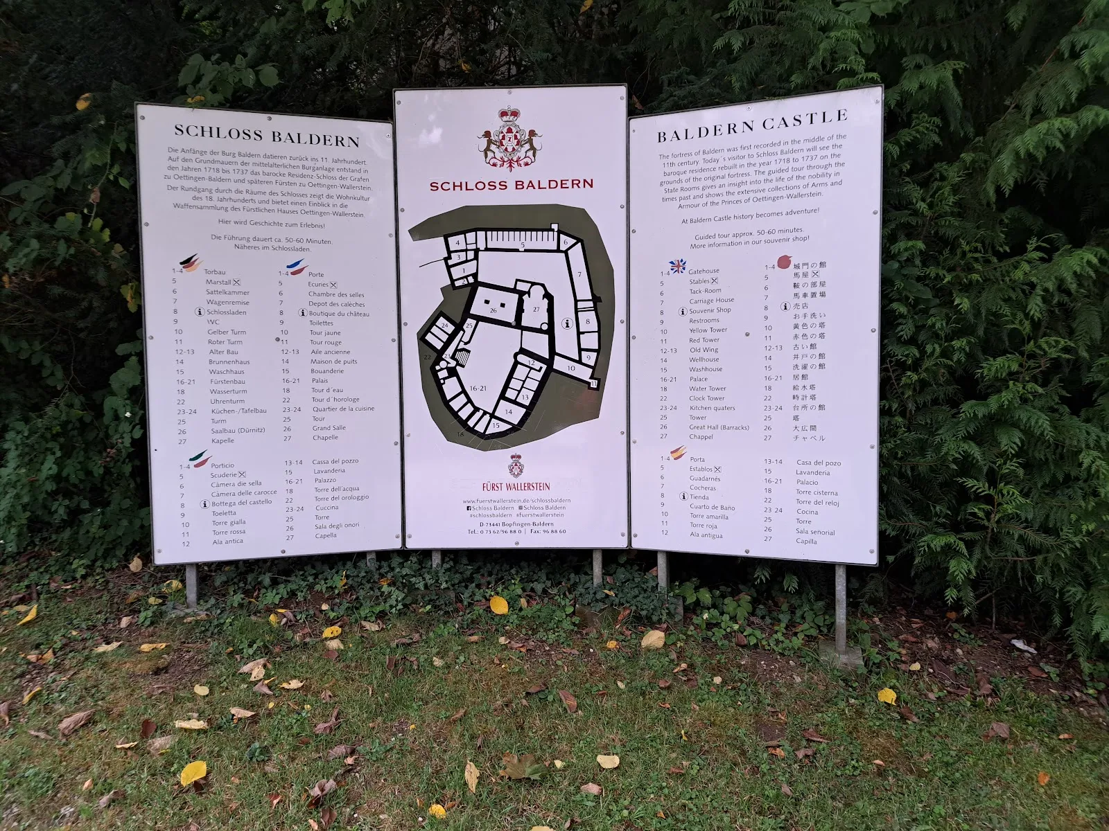 Вид на замок Бальдерн