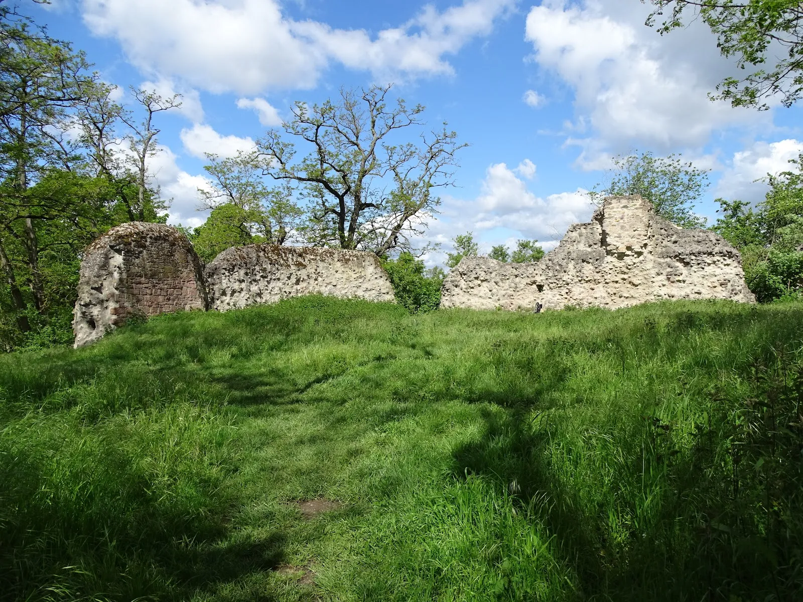 Вид на замок Дорфельден