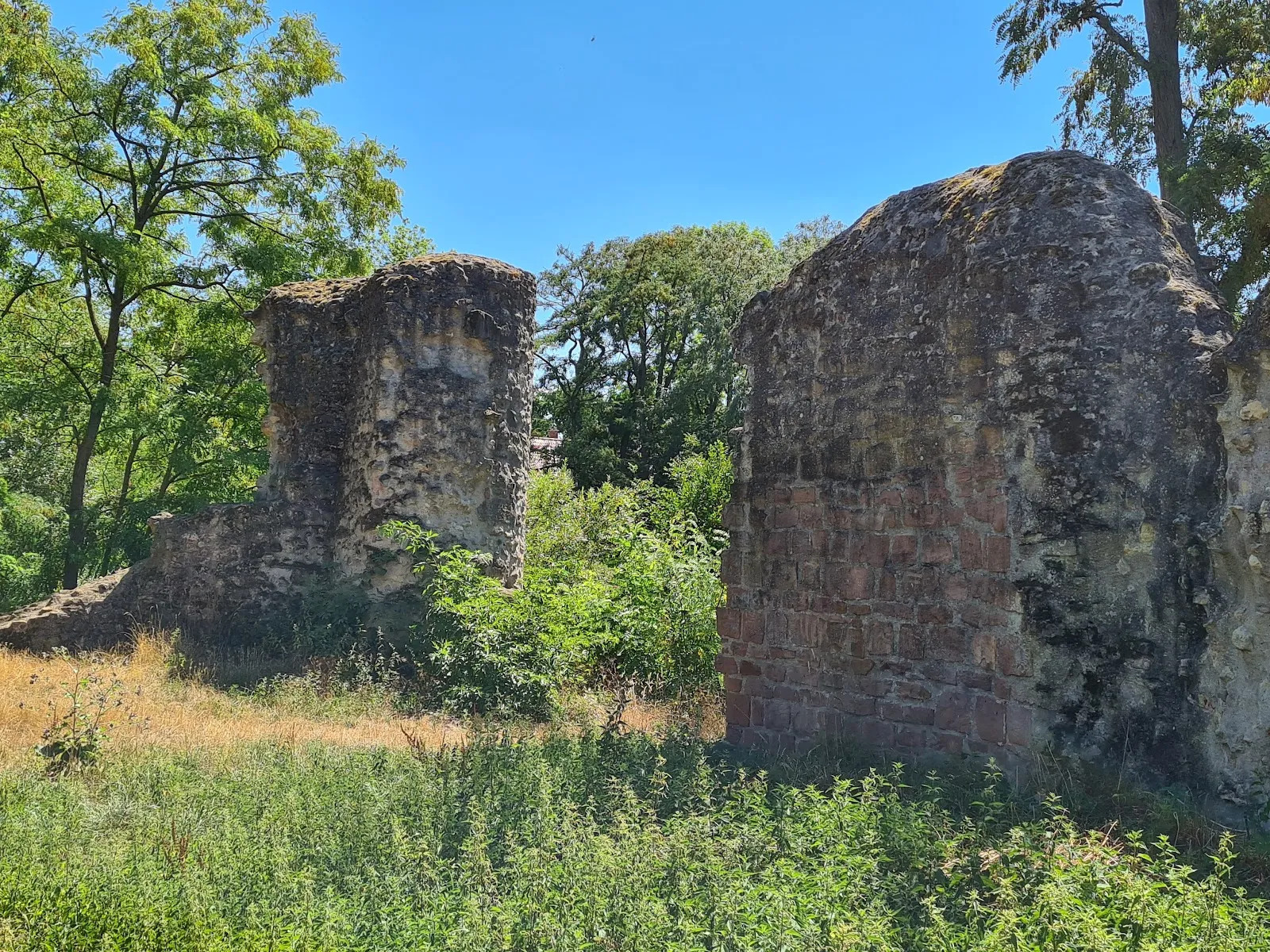 Вид на замок Дорфельден