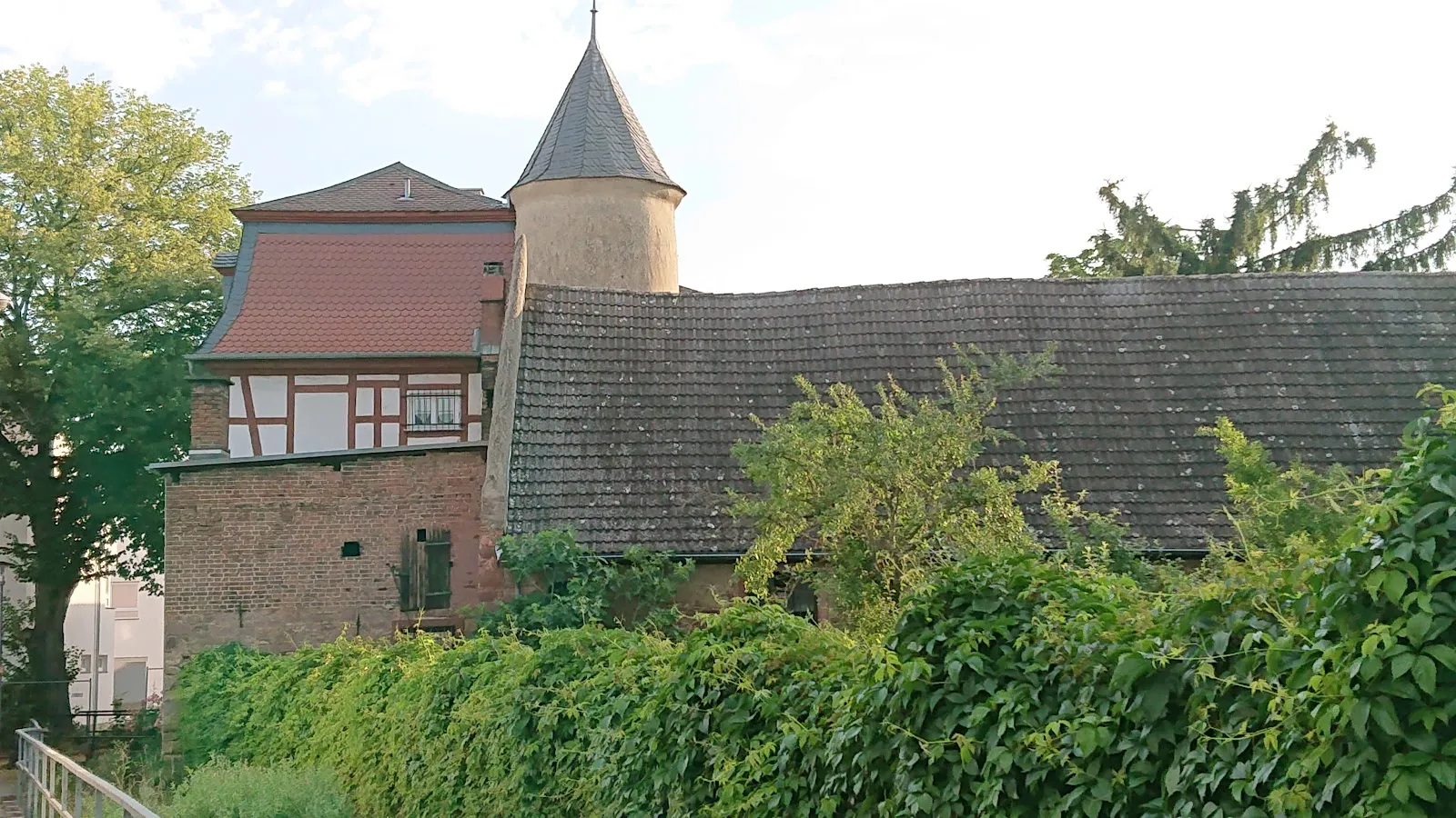 Вид на замок Дорфельден