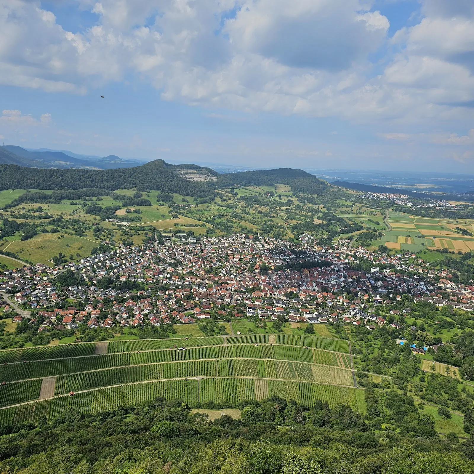 Замок Гогеннойффен, вид на замок