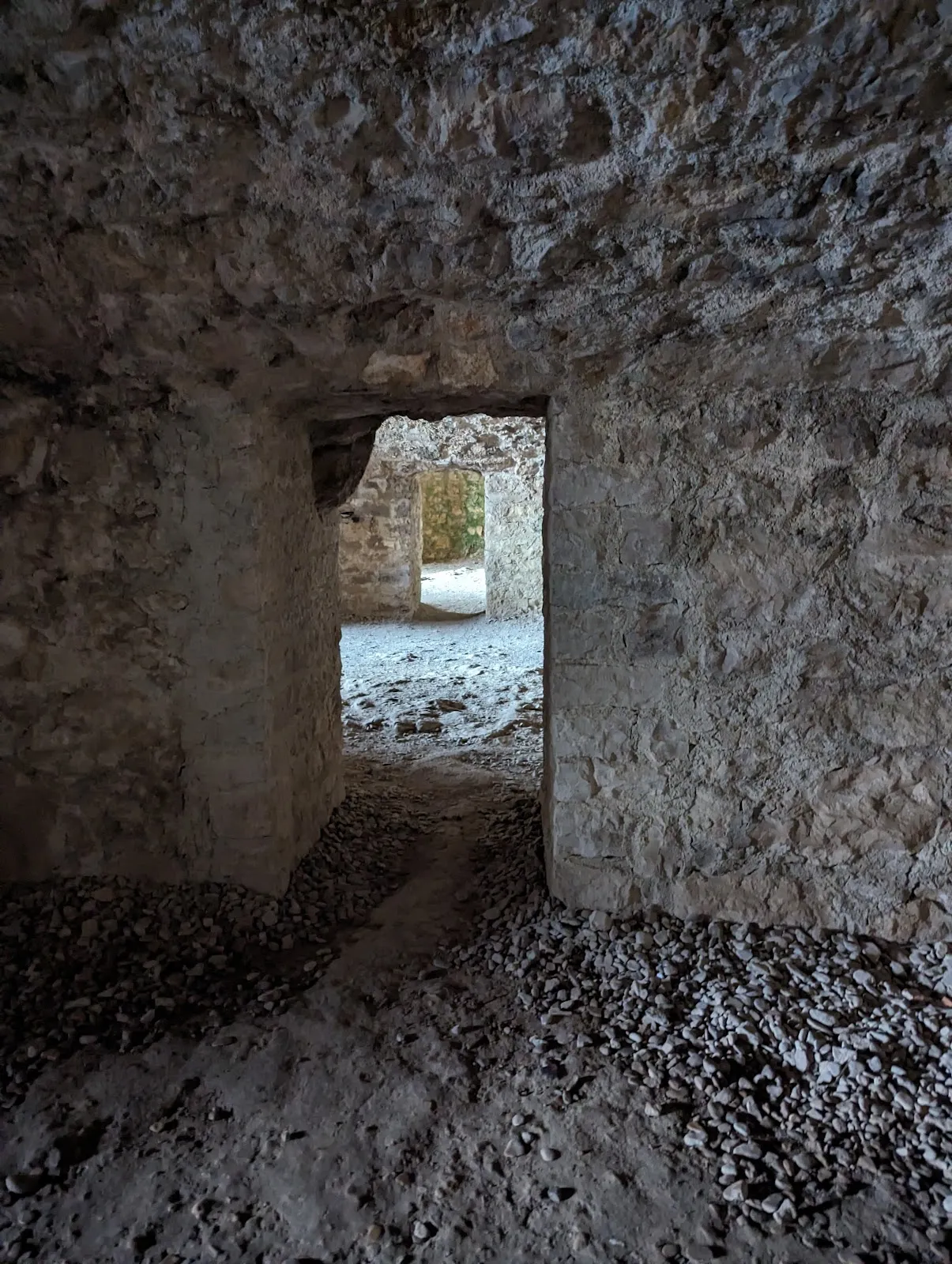 Замок Гогеннойффен, вид на замок