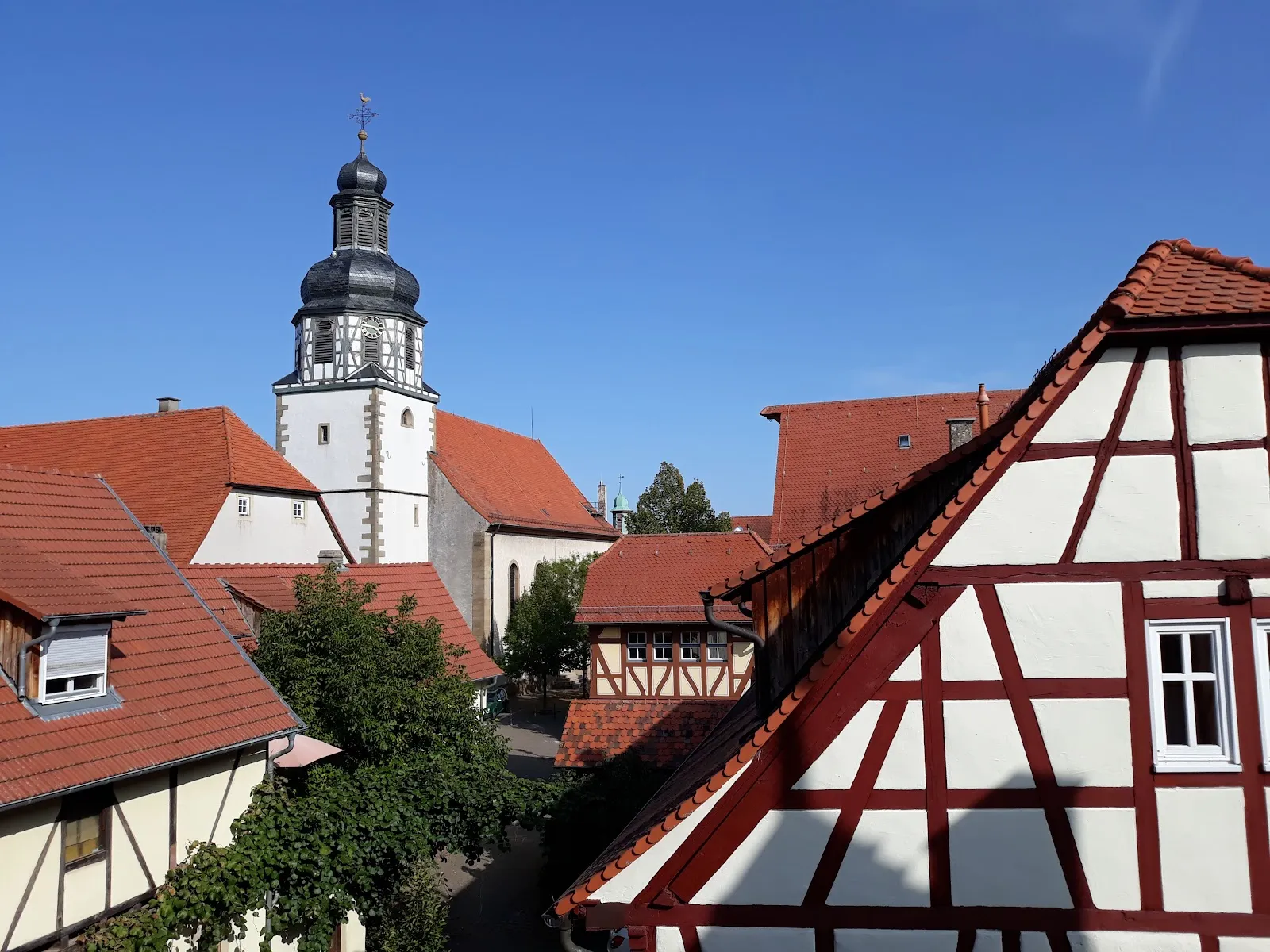 Вид на Замок Гохсхайм