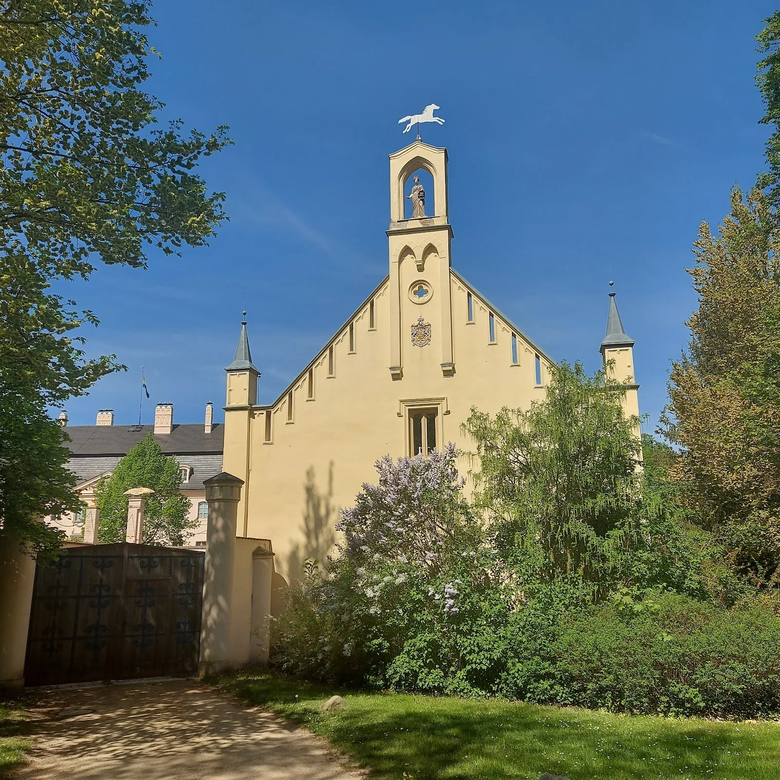 Замок и парк Браниц в Котбусе, Германия