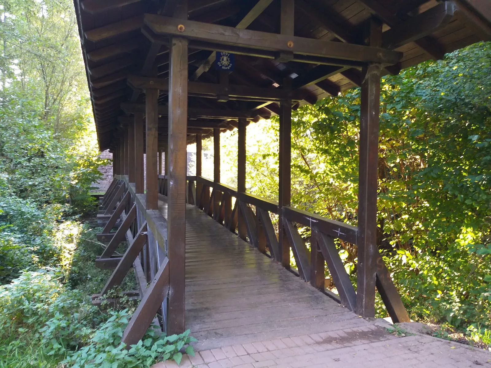 Вид на Замок Иллинген, Германия