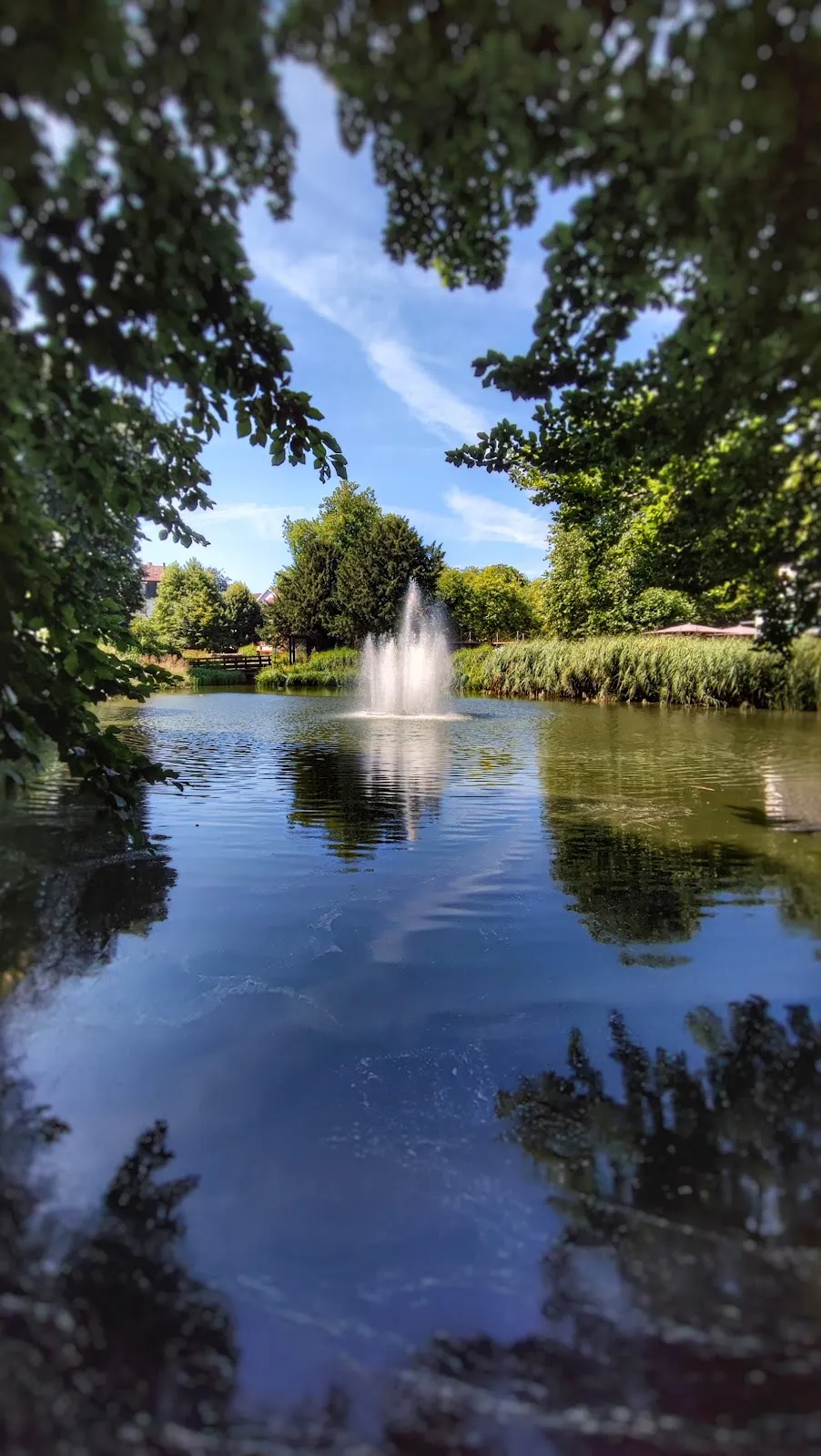Вид на Замок Иллинген, Германия