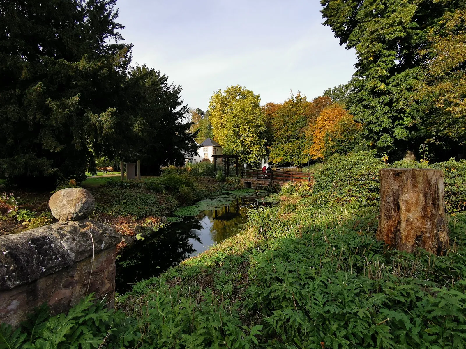 Вид на Замок Иллинген, Германия