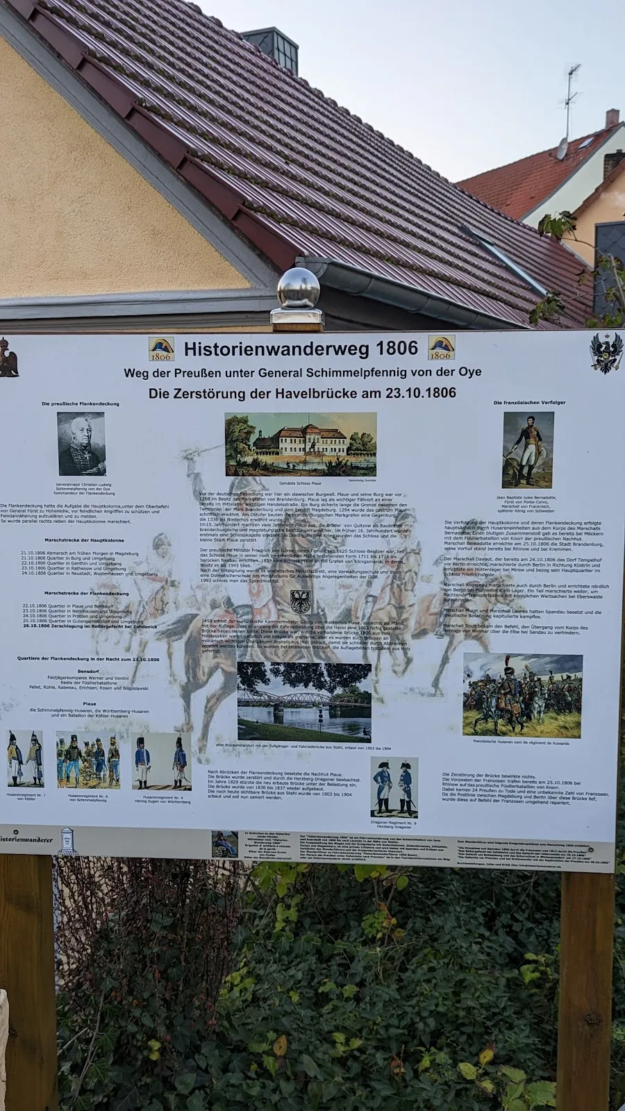 Вид на крепость Фонтаневен Плауэ в Бранденбурге-на-Хафеле