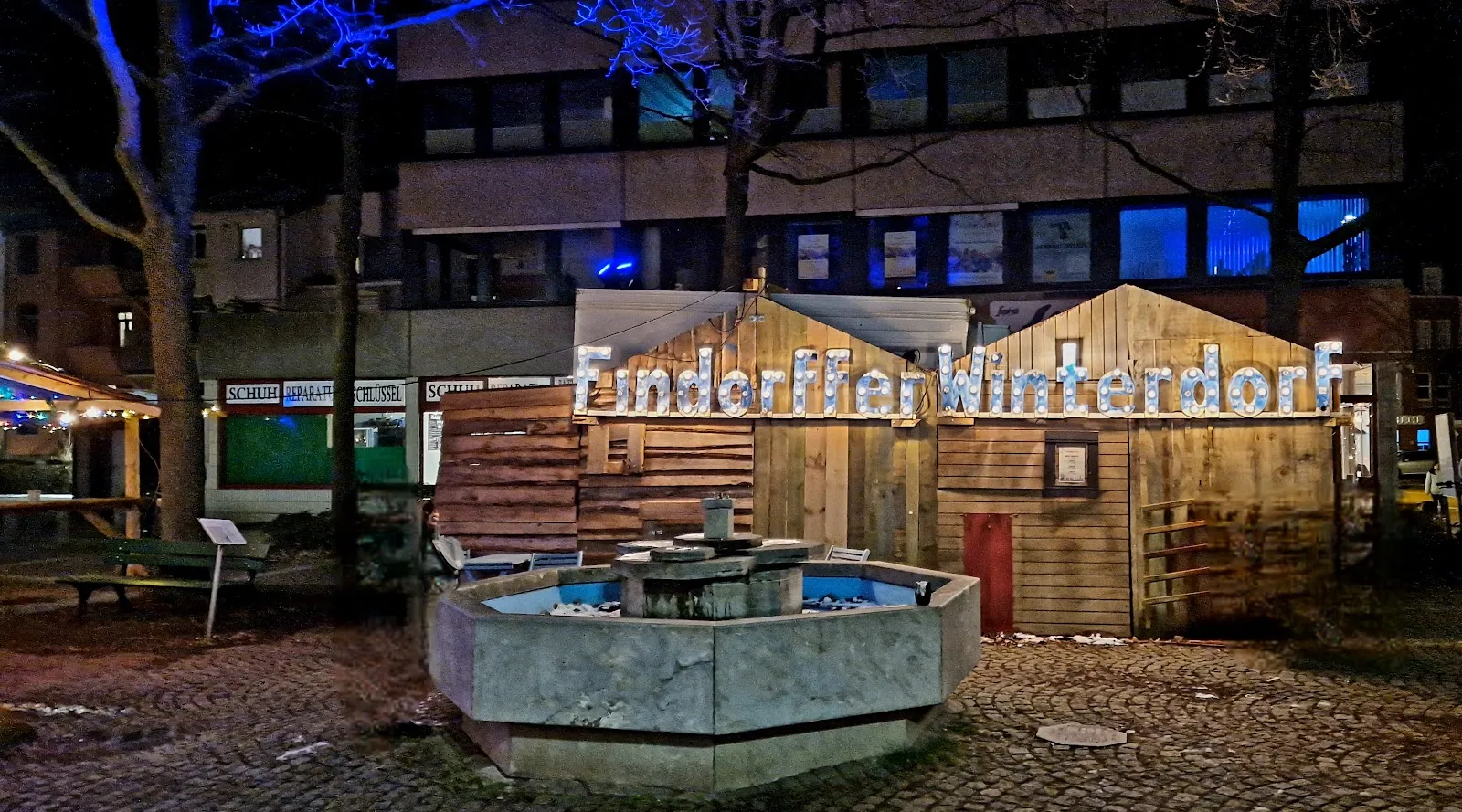 Зимняя деревня Финдорффер