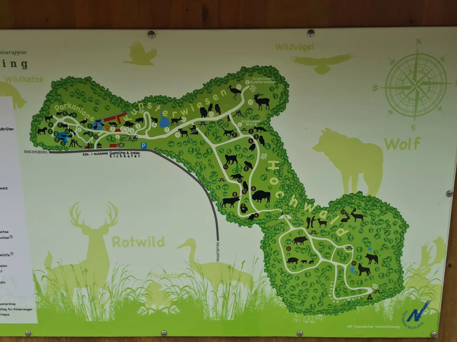 Вход в зоопарк Кунстершпринг